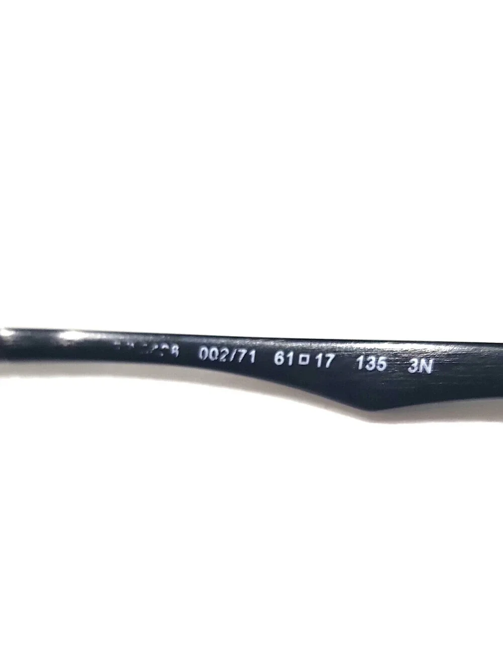 Ray Ban RB3498 002/71 Black Metal Sunglasses Frame 61-17 135